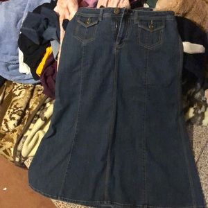 Blue Jean skirt